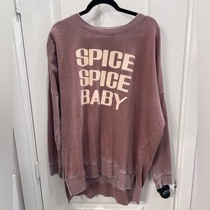 Pink Lily Sweatshirt